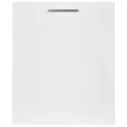 Geschirrsp&uuml;lerfront 60/72/1,9 cm in Wei&szlig;