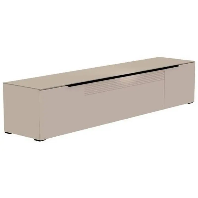 Lowboard Schwarz, Sandfarben 210/43/45 cm