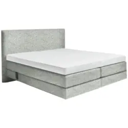 Boxspringbett 200/200 cm in Naturfarben