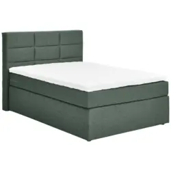 Boxspringbett 120/200 cm in Dunkelgr&uuml;n