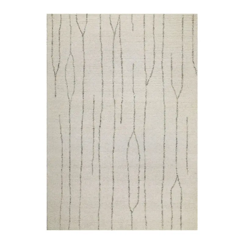 Webteppich 200/300 cm Hamptons Thirtynine Braun, Creme, Grau