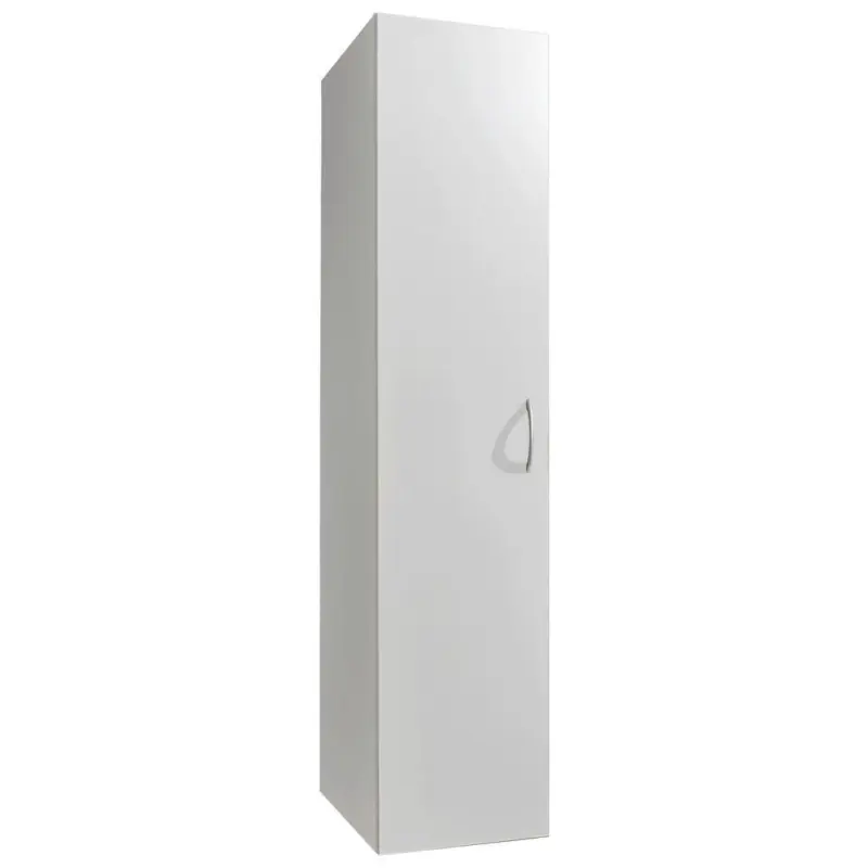 Mehrzweckschrank 45/185/40 cm in Wei&szlig;