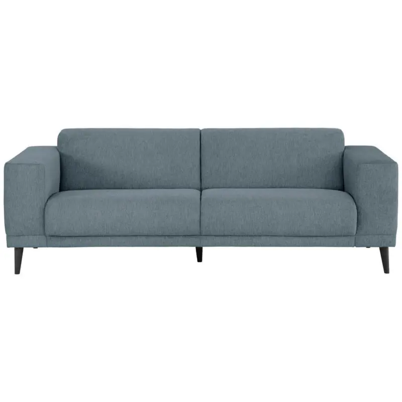 3-Sitzer-Sofa Oslo_Lz in Webstoff Blaugrau