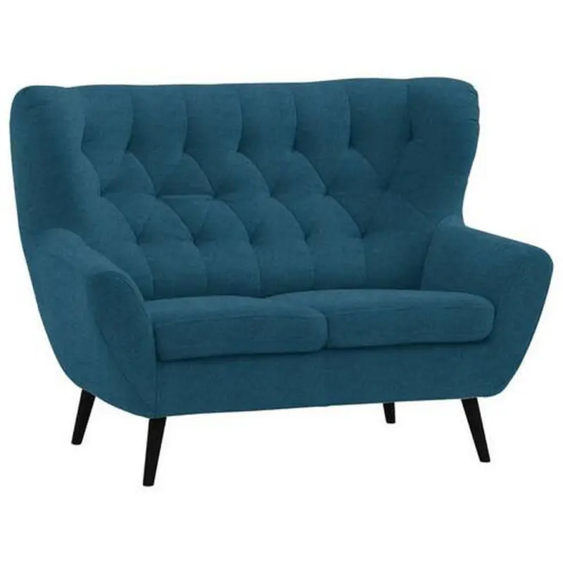 2-Sitzer-Sofa Skagen in Mikrofaser Blau