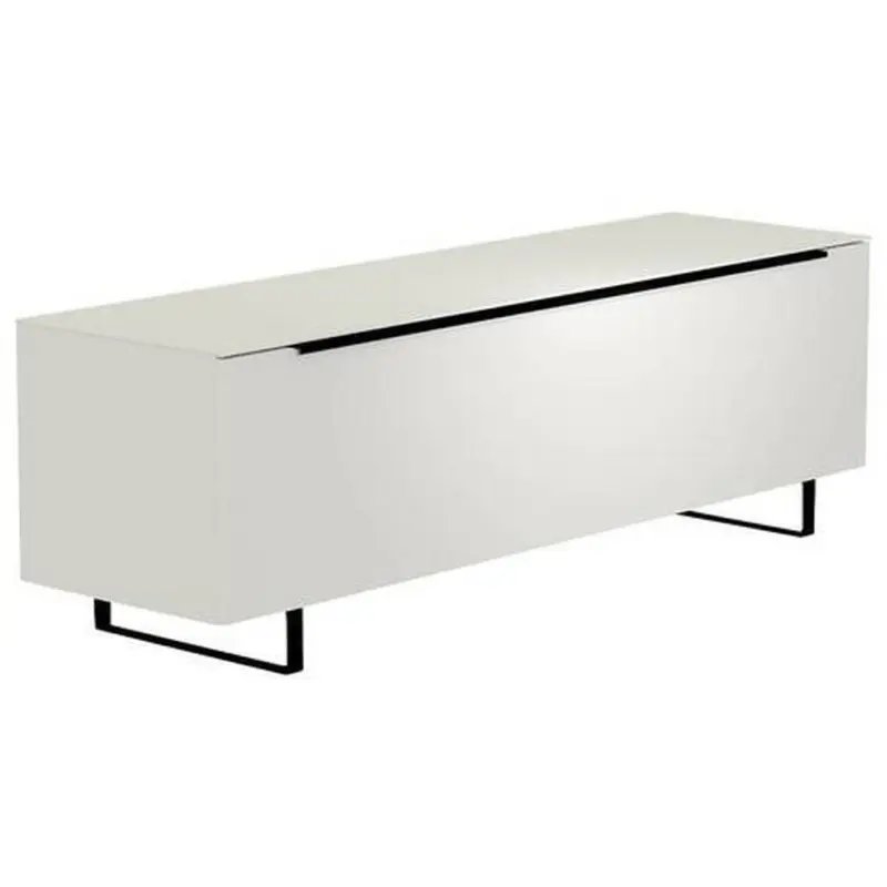 Lowboard Schwarz, Wei&szlig; 160/51/45 cm