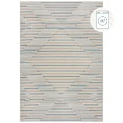 Webteppich 116/170 cm Multicolor