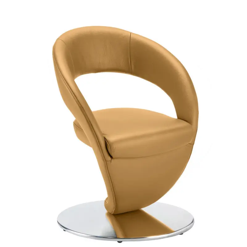 Stuhl Lederauswahl, Stoffauswahl, Sitzfl&auml;che 360&deg; drehbar, Gestellauswahl Mikrofaser