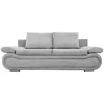 XXXLutz Lauterach - Ihr M&ouml;belhaus bei Bregenz Schlafsofa in Jacquard Hellgrau