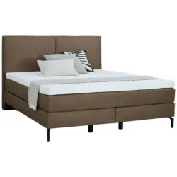Boxspringbett 200/200 cm in Braun