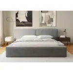 XXXLutz Lauterach - Ihr M&ouml;belhaus bei Bregenz Polsterbett Lattenrost, Bettkasten Anthrazit 160/200 cm