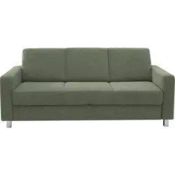 3-Sitzer-Sofa in Flachgewebe Hellgr&uuml;n