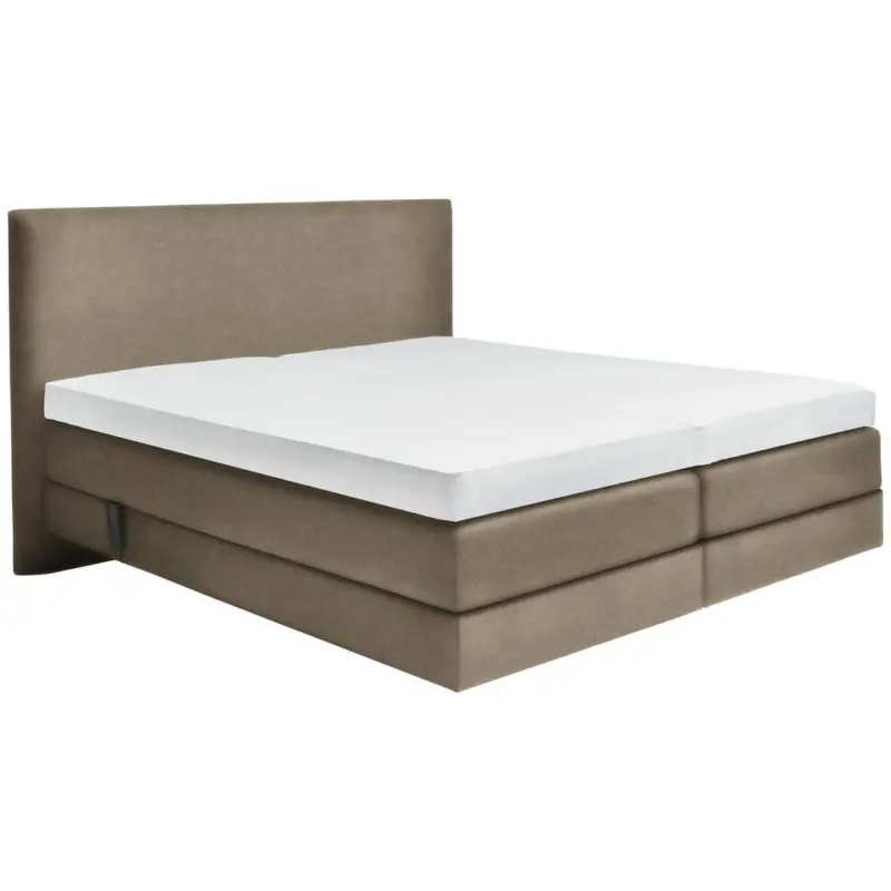 Boxspringbett 160/200 cm in Schlammfarben