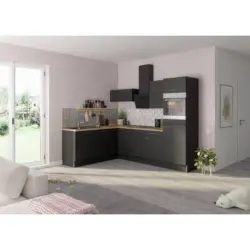 Eckk&uuml;che 200/270 cm in Anthrazit