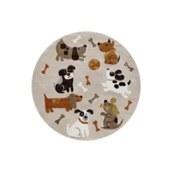 Kinderteppich 120 cm Rocky & Friends