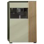 XXXLutz Lauterach - Ihr M&ouml;belhaus bei Bregenz Highboard Schwarz, Wildeiche, Schilfgr&uuml;n 87/136/45 cm