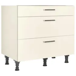 Kochfeldumbauschrank 90/87/56 cm in Magnolie