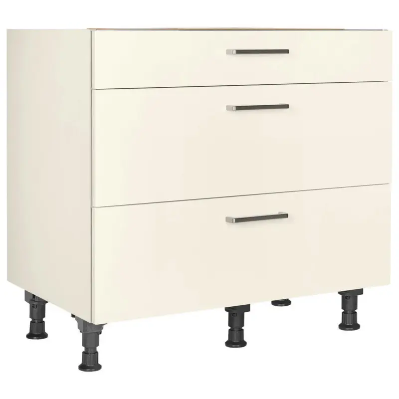 Kochfeldumbauschrank 90/87/56 cm in Magnolie