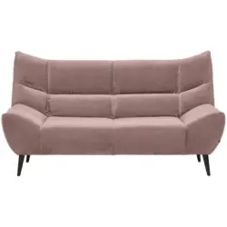 2-Sitzer-Sofa in Mikrofaser Altrosa