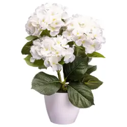 Kunstpflanze Hortensie 32 cm