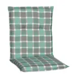 XXXLutz Lauterach - Ihr M&ouml;belhaus bei Bregenz Sesselauflage in Grau, T&uuml;rkis Karo