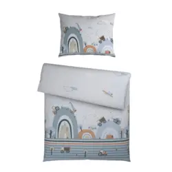 Babybettw&auml;sche Webstoff 100/135 cm