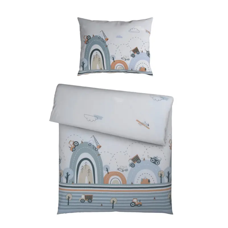 Babybettw&auml;sche Webstoff 100/135 cm