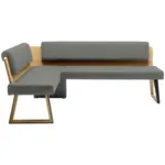 XXXLutz Lauterach - Ihr M&ouml;belhaus bei Bregenz Eckbank 165/215 cm in Hellgrau, Wildeiche