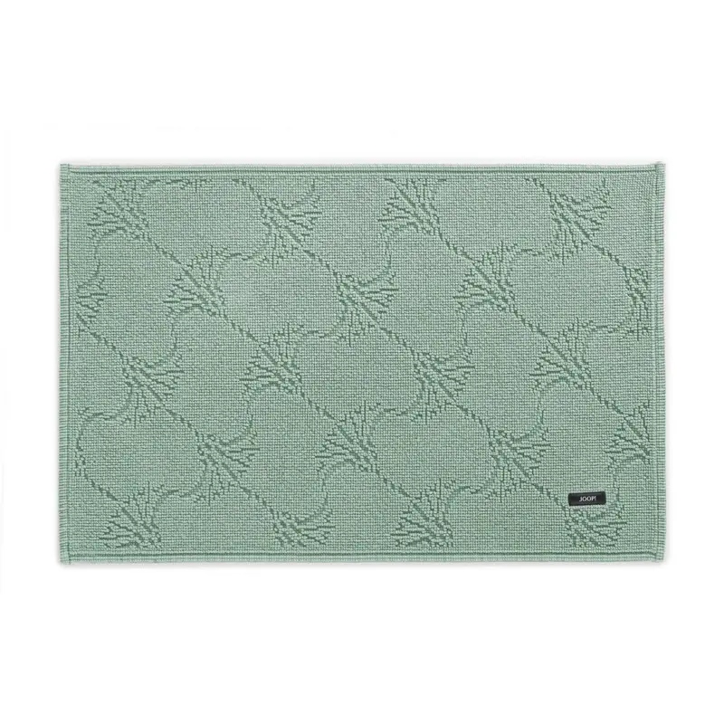 Badteppich Gr&uuml;n, T&uuml;rkis 60/90 cm