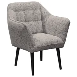 Sessel in Webstoff Grau