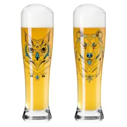 Gl&auml;serset Brauchzeit 2-teilig