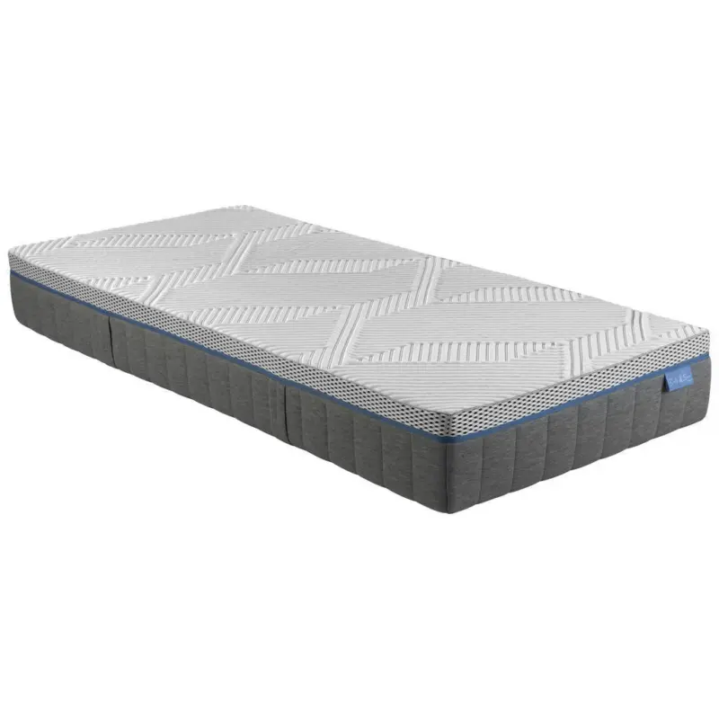 Taschenfederkernmatratze 200/200 cm, H&ouml;he ca.: 24 cm, H4 + H4 = sehr fest, 7-Zonen