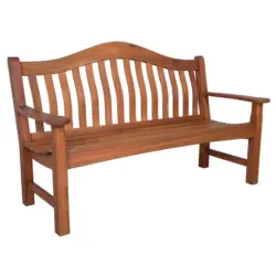 Gartenbank 151/92,5/67 cm in Braun