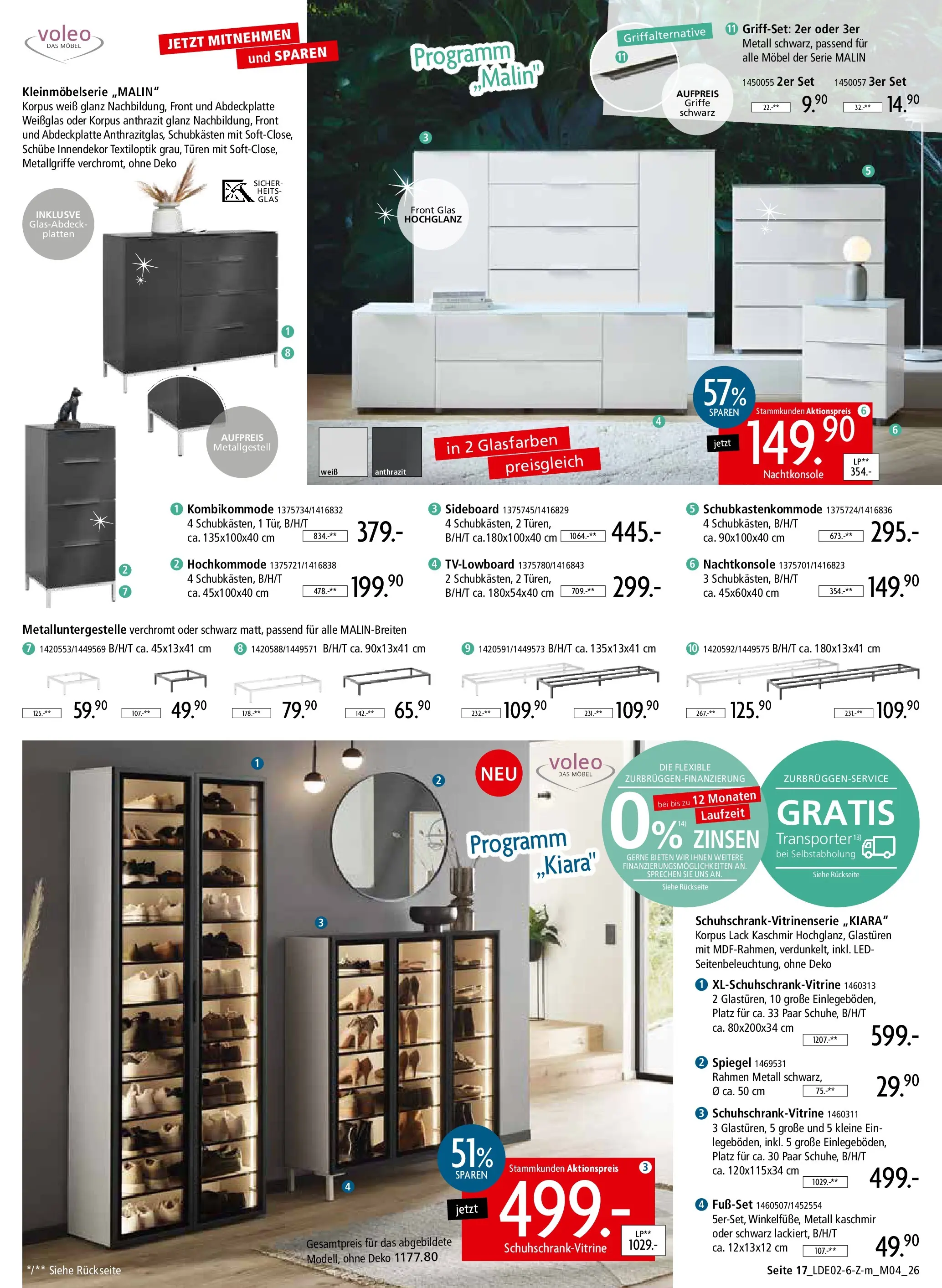 Zurbrüggen Unschlagbar günstig (ab 22.02.2026) zum Blättern | Seite: 23 | Produkte: Sideboard, Spiegel