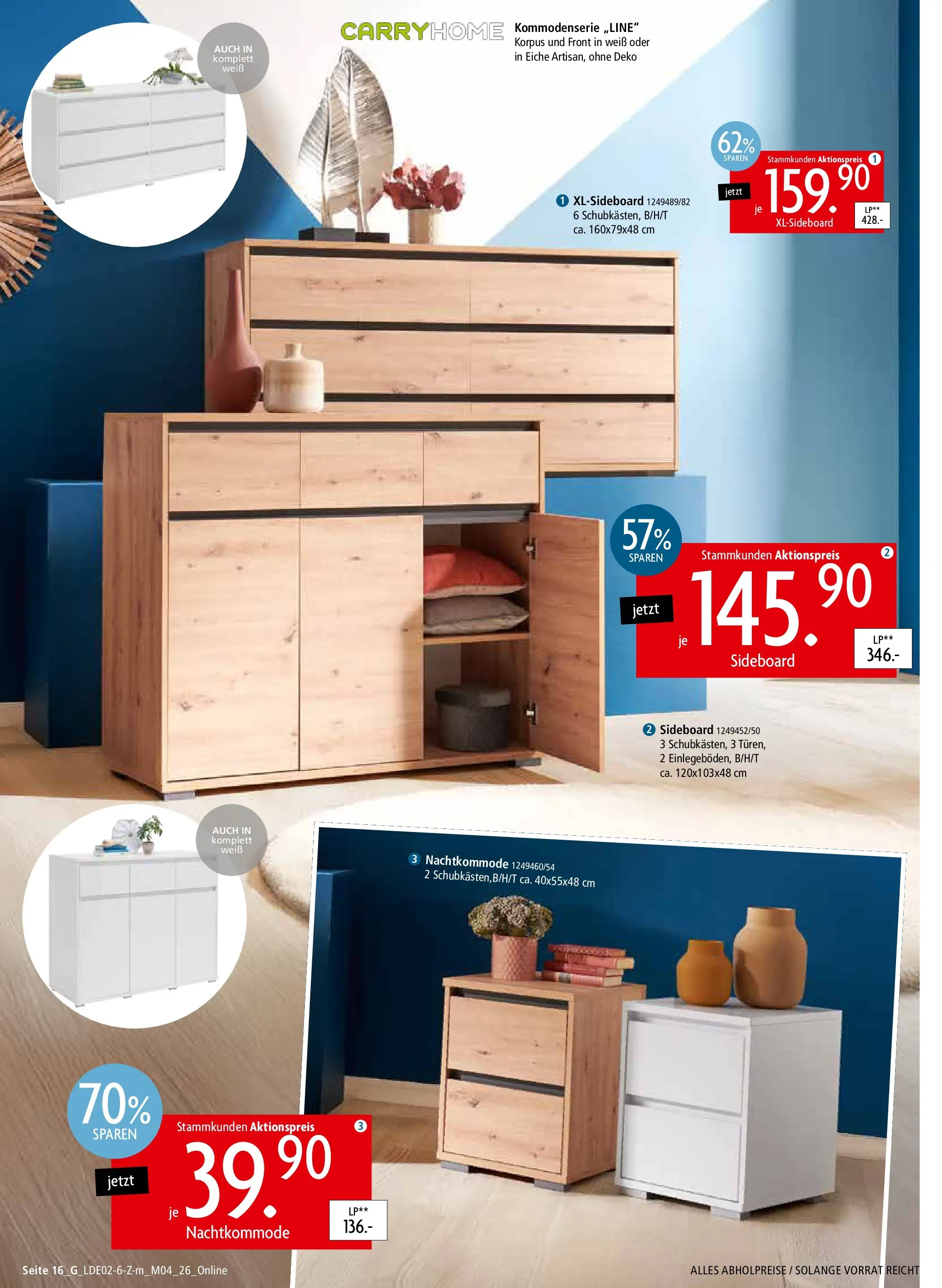 Zurbrüggen Unschlagbar günstig (ab 22.02.2026) zum Blättern | Seite: 36 | Produkte: Sideboard