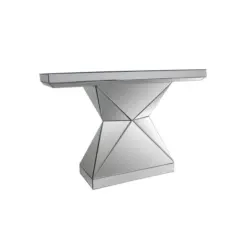 Konsolentisch in Glas, Holzwerkstoff 120/35,5/81 cm