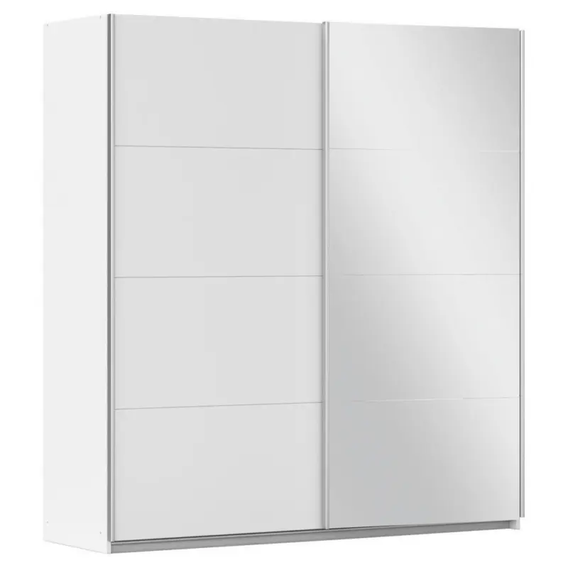 Schwebet&uuml;renschrank in Wei&szlig;