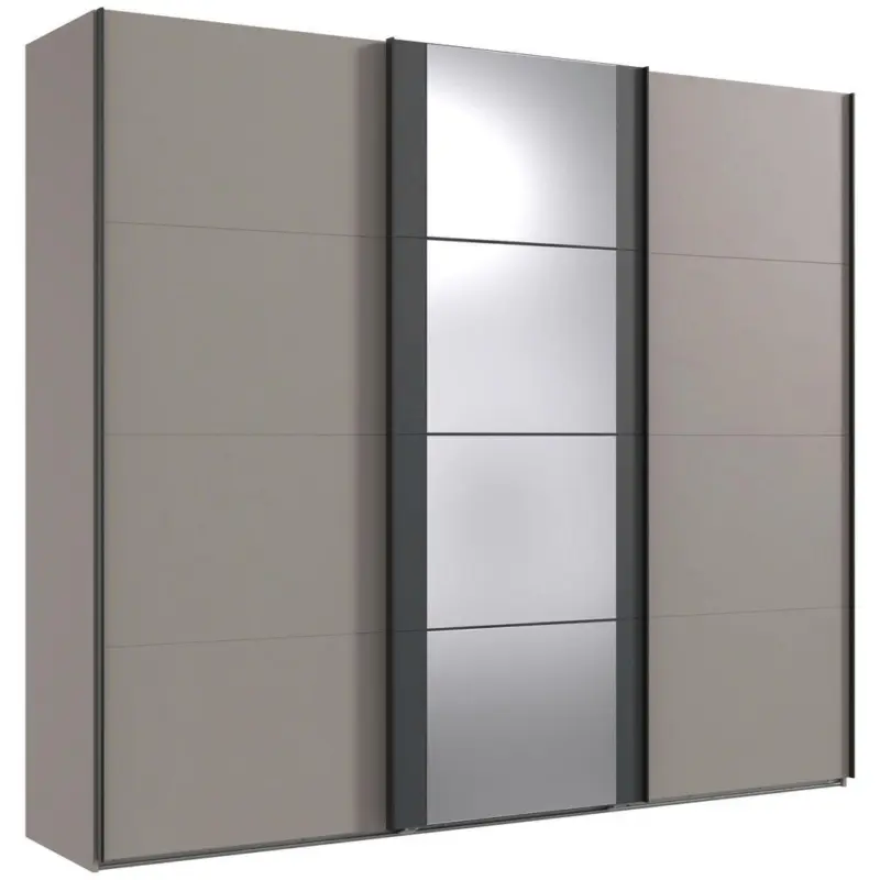 Schwebet&uuml;renschrank in Graphitfarben, Sahara