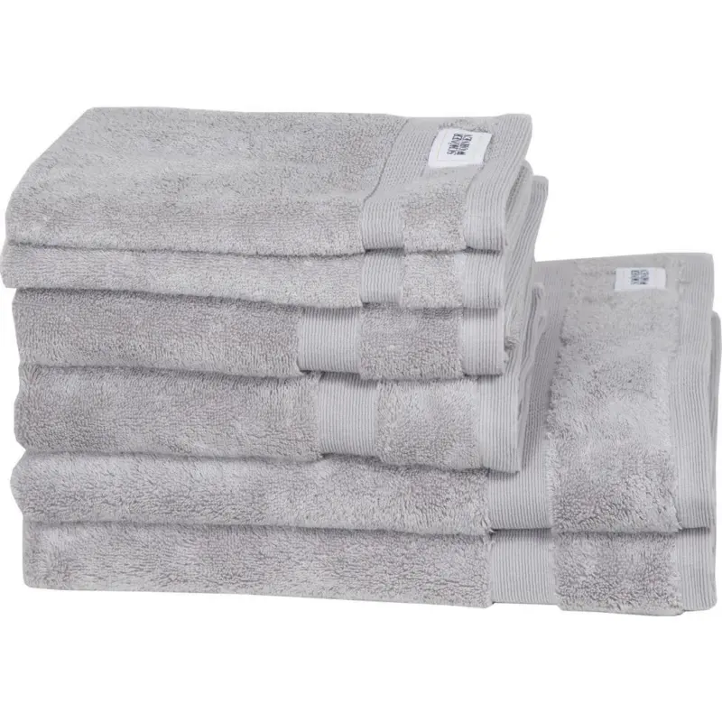 Frottierset SW-Cuddly Grau 6-teilig