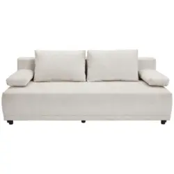 Schlafsofa in Chenille Greige