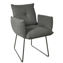 Armlehnstuhl Lederauswahl, Stoffauswahl, inklusive Armlehnen Struktur