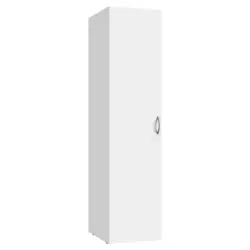 Mehrzweckschrank 45/185/54 cm in Wei&szlig;