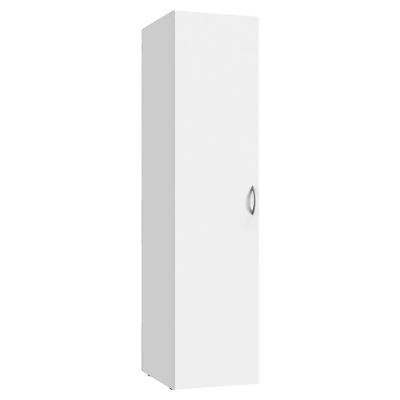 Mehrzweckschrank 45/185/54 cm in Wei&szlig;