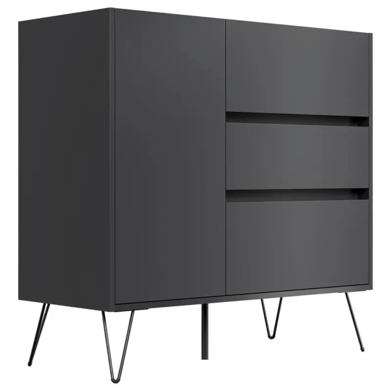 Sideboard Posseik Industrial in 99/93,6/42 cm