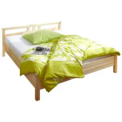 Bett 140/200 cm in Kieferfarben