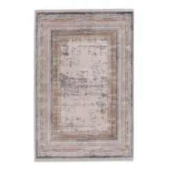 Webteppich 200/290 cm Mirano Creme, Goldfarben