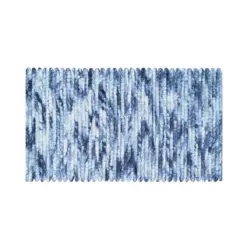 Badteppich Blau 65/115 cm