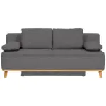 XXXLutz Lauterach - Ihr M&ouml;belhaus bei Bregenz Schlafsofa in Webstoff Dunkelgrau