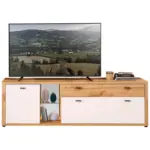 XXXLutz Lauterach - Ihr M&ouml;belhaus bei Bregenz Tv-Element Wei&szlig;, Eiche Wotan 210/65/45 cm