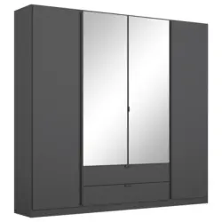 Dreht&uuml;renschrank in Grau