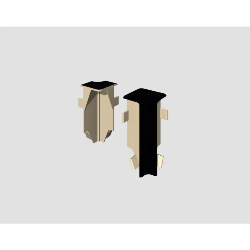 Innenecke Schwarz Schwarz